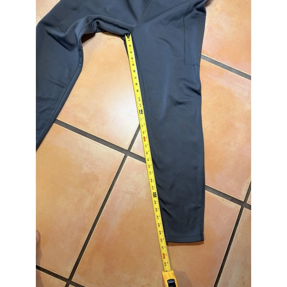 Patagonia Men's Gray Crosstrek Polartec Fleece Pants Size Large Pre-owned